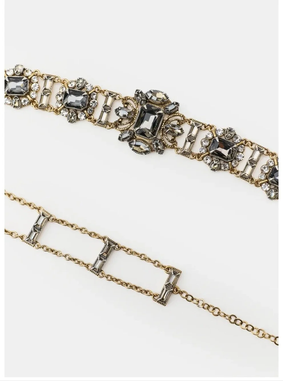 ZARA METAL JEWEL BELT